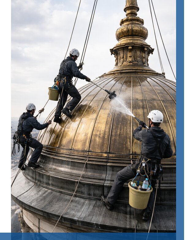 Мойка куполов и шпилей в Чистополе от 8191 р. - заказать | ВЫСОТНИК-Чст