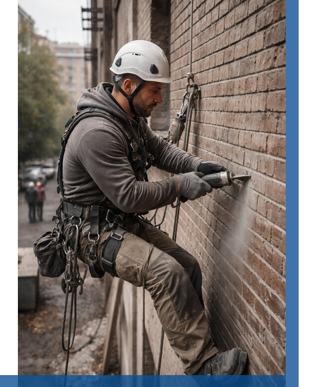 Расшивка кирпичных швов в Чистополе от 614 р. | ВЫСОТНИК-Чст