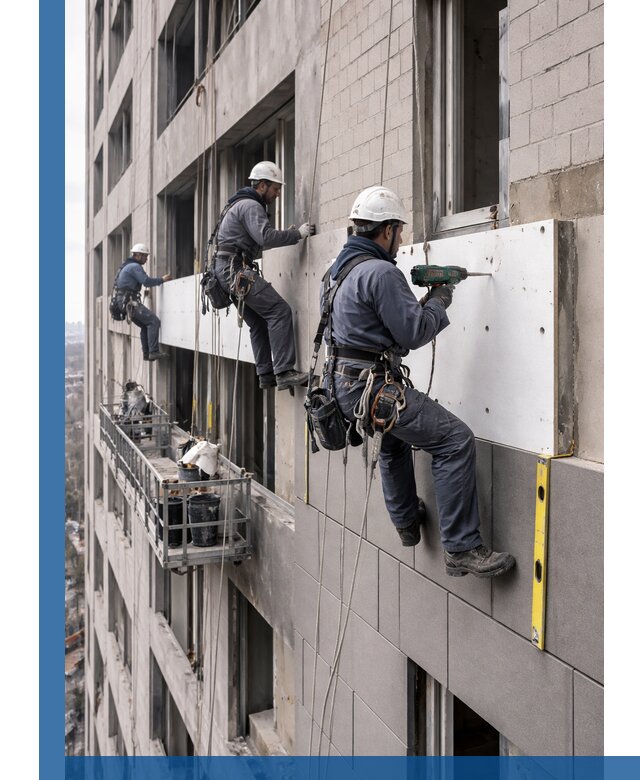 Монтаж фасадных термопанелей высокого качества в Чистополе