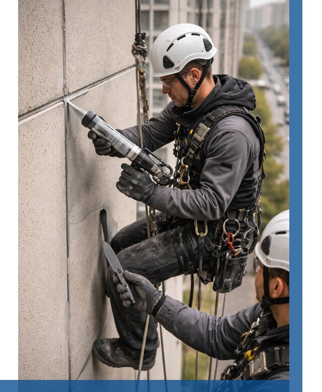 Первичная герметизация швов в Чистополе от 614 р. | ВЫСОТНИК-Чст