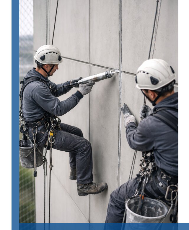 Первичная герметизация швов фасадов и кровель в Чистополе