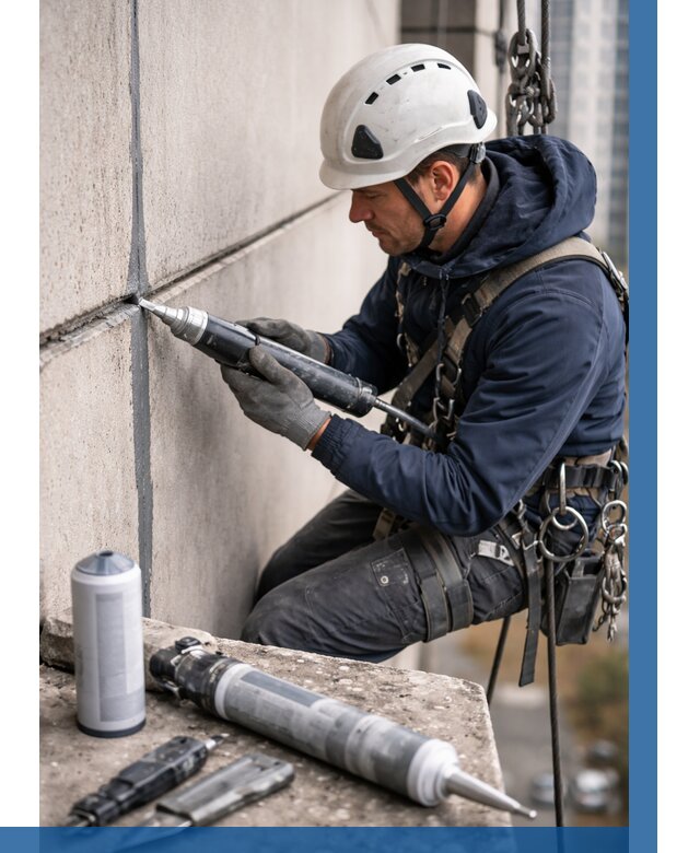 Вторичная герметизация швов в Чистополе от 461 р. | ВЫСОТНИК-Чст