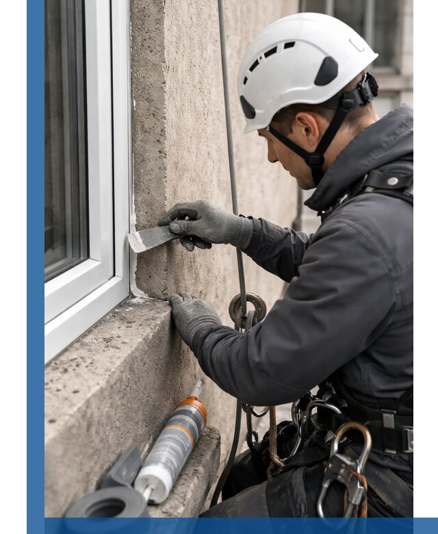 Герметизация монтажных швов окон в Чистополе с гарантией качества