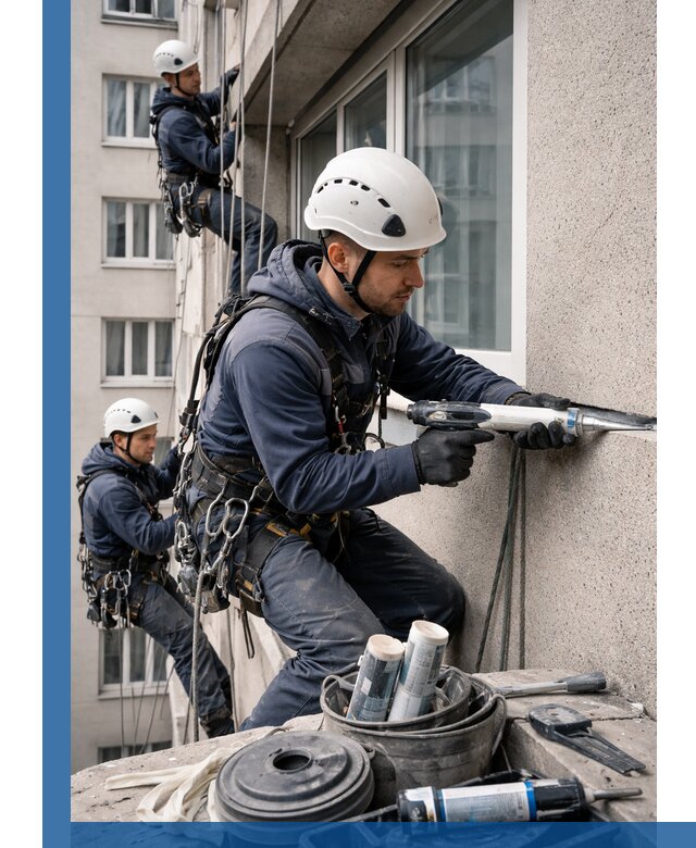 Герметизация швов лоджии в Чистополе профессионально и надежно