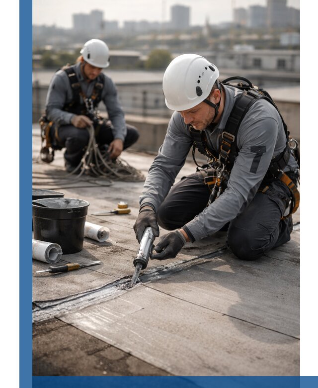 Аварийное и капитальное устранение протечек кровли в Чистополе