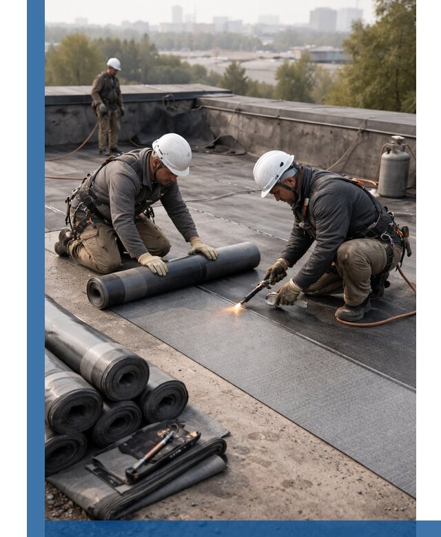 Монтаж мягкой кровли в Чистополе профессионально и надежно