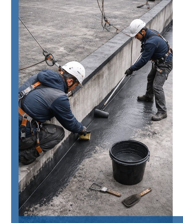 Гидроизоляция кровли жидкой резиной профессионально в Чистополе