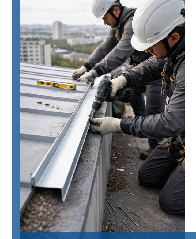 Монтаж капельника на кровле в Чистополе с гарантией качества