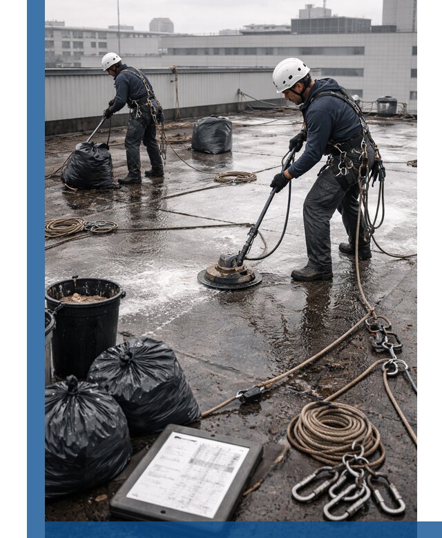 Плановая очистка кровли по графику в Чистополе для безопасности