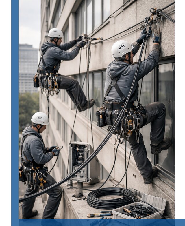 Прокладка оптоволоконного кабеля в Чистополе под ключ с тестированием