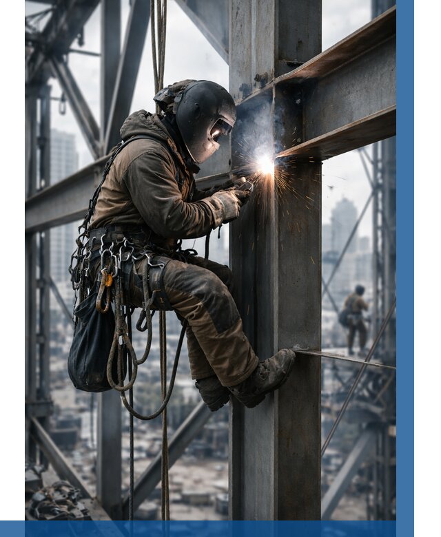 Высотные сварочные работы в Чистополе от 3584 р. | ВЫСОТНИК-Чст