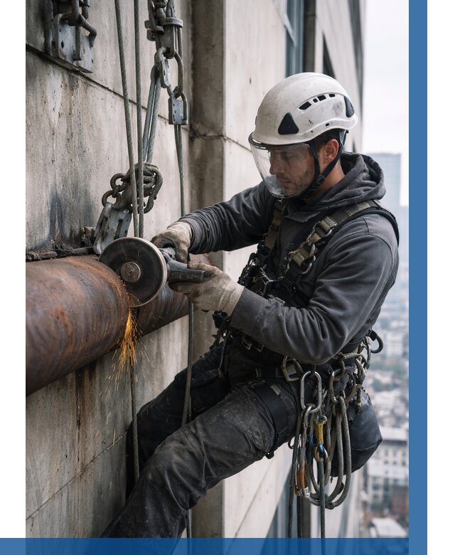 Резка металла на высоте в Чистополе по цене от 4608 р. | ВЫСОТНИК-Чст