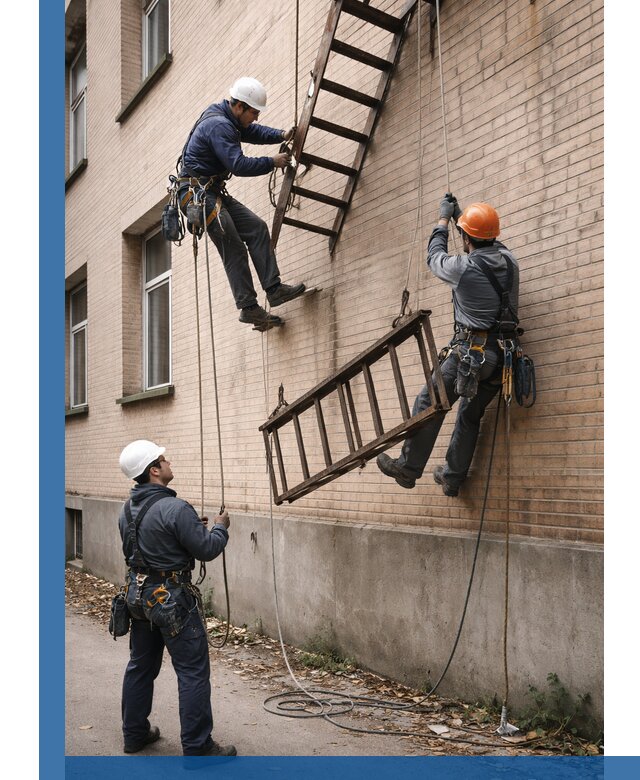 Демонтаж пожарной лестницы в Чистополе быстро и безопасно