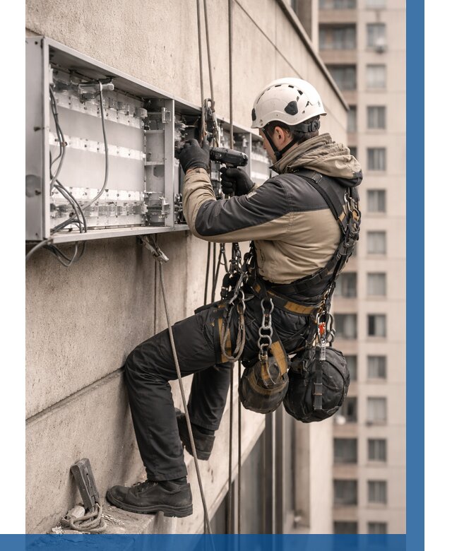 Ремонт вывески на высоте в Чистополе от 4608 р. | ВЫСОТНИК-Чст