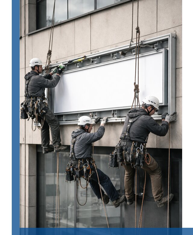 Профессиональный монтаж светового короба под ключ в Чистополе