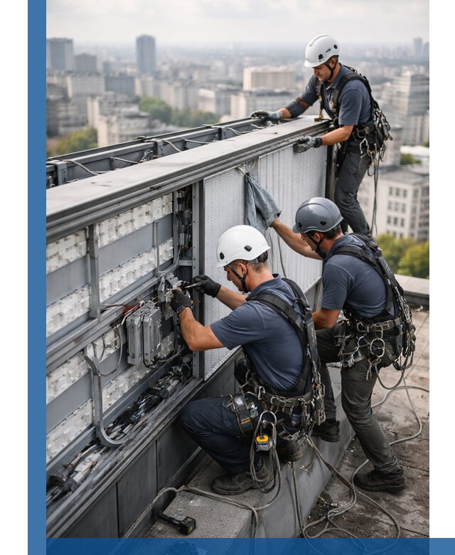 Профессиональное обслуживание крышной рекламы в Чистополе под ключ