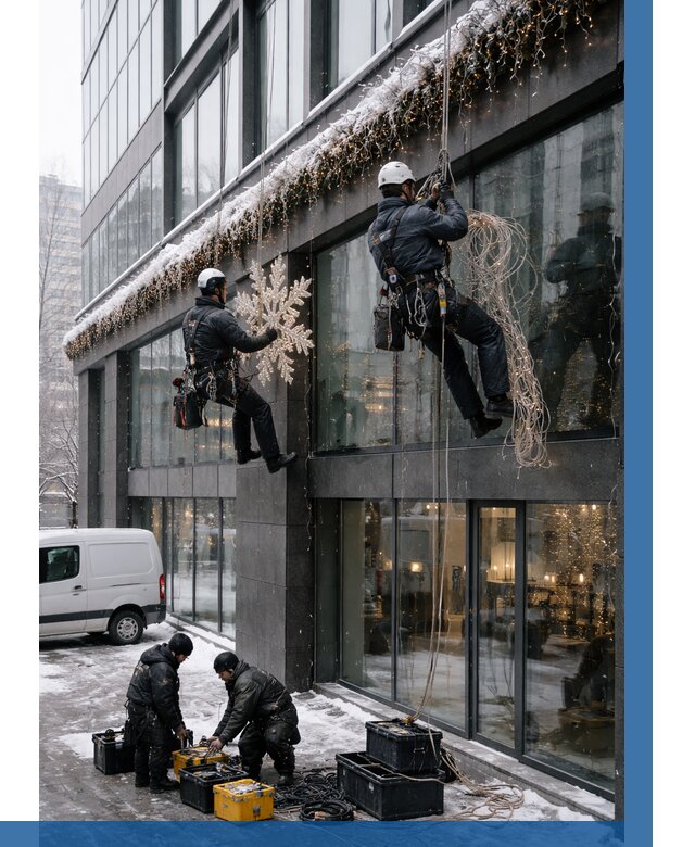 Демонтаж новогоднего оформления в Чистополе от 5631 р. | ВЫСОТНИК-Чст