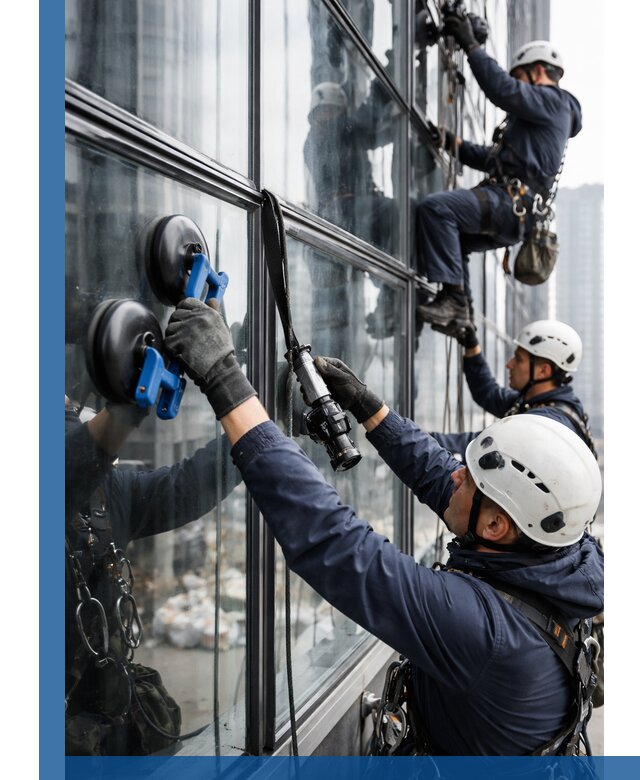 Радиусное остекление фасадов под ключ в Чистополе с гарантиями