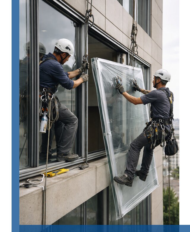 Профессиональная замена стекла в витраже в Чистополе с гарантией