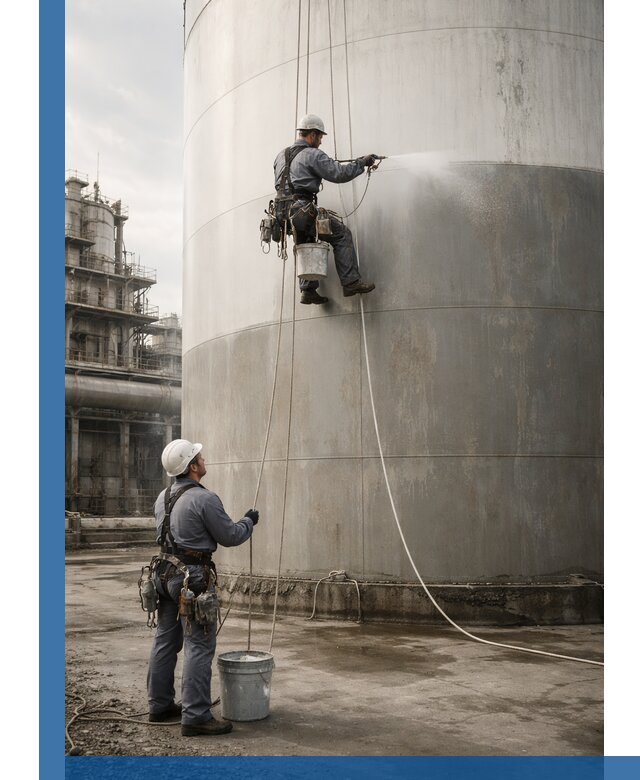 Покраска стальных резервуаров и емкостей в Чистополе профессионально