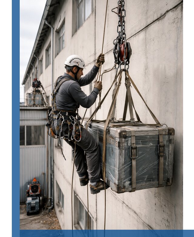 Подъем грузов на высоту в Чистополе для промышленных объектов