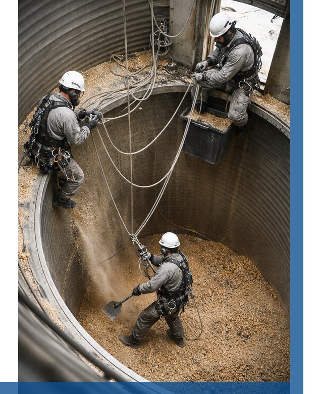 Чистка зерновых бункеров в Чистополе от 12287 р. | ВЫСОТНИК-Чст