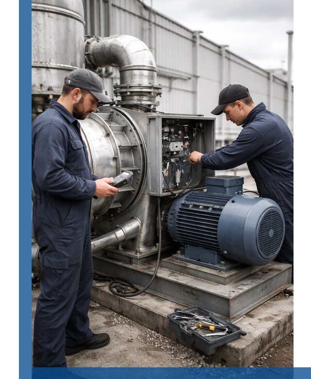 Техническое обслуживание промышленного оборудования в Чистополе