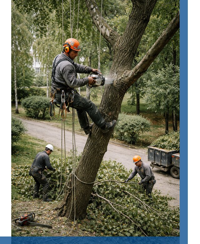 Кронирование деревьев в Чистополе от 6655 р. | ВЫСОТНИК-Чст