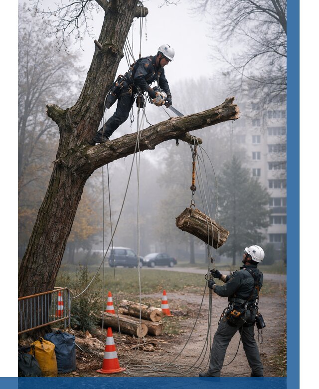 Удаление аварийных деревьев в Чистополе от 15359 р. | ВЫСОТНИК-Чст