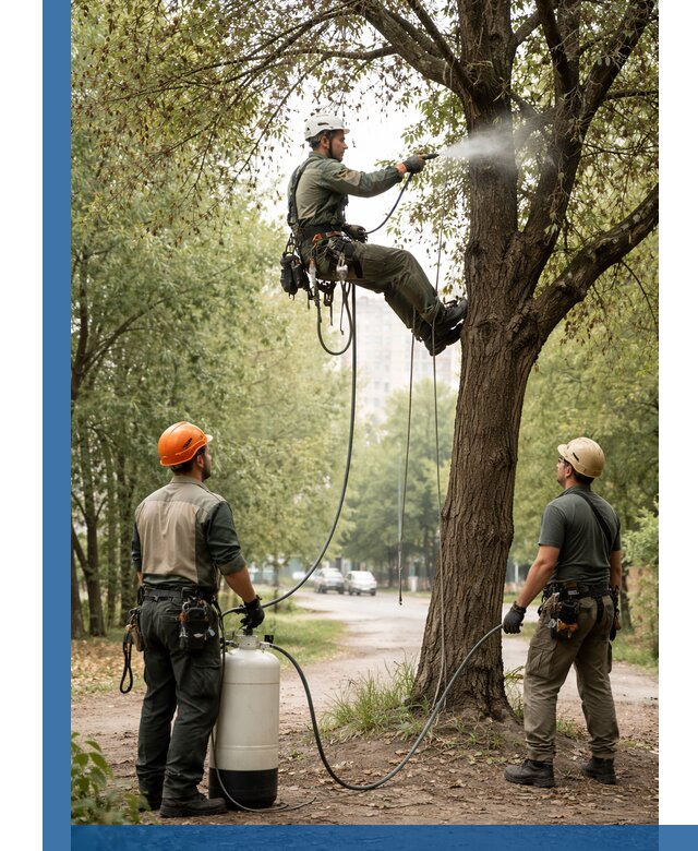 Обработка деревьев от вредителей в Чистополе профессиональная защита