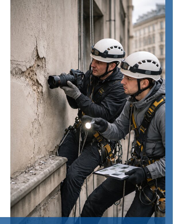 Фотофиксация дефектов фасада в Чистополе от 4608 р. | ВЫСОТНИК-Чст