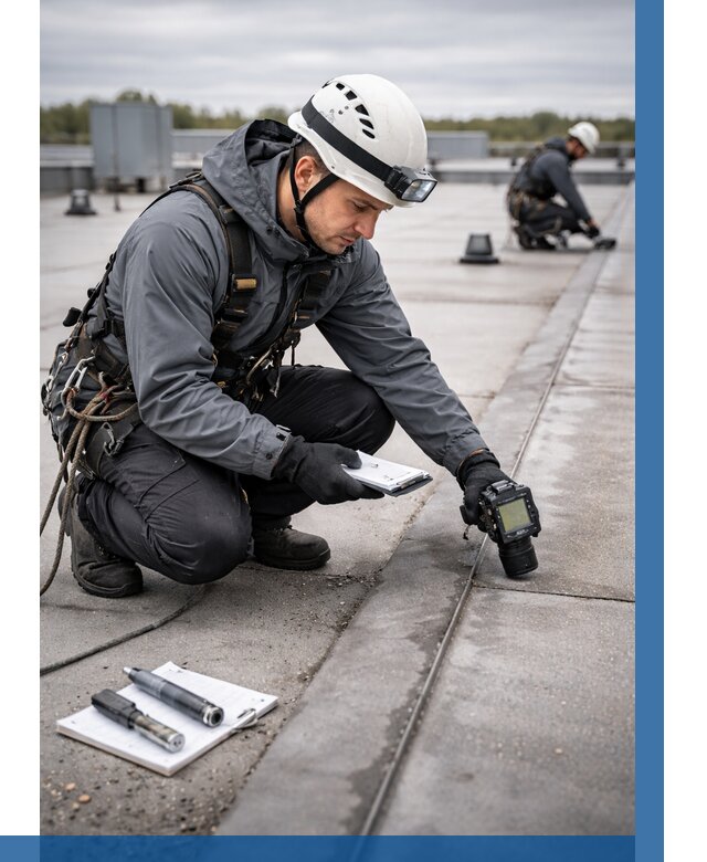 Обследование кровли на протечки в Чистополе от 4608 р. | ВЫСОТНИК-Чст