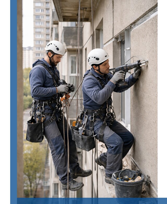 Промышленные альпинисты высотные работы и монтаж в Чистополе